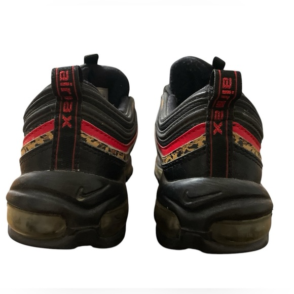 Nike Air Max 97 Black and Red Sneakers - Picture 4 of 4